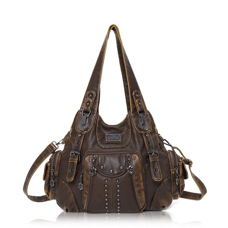 Angel Kiss Purses for Women Soft PU Leather Large Hobo Bags for Women Shoulder Bag Springtok