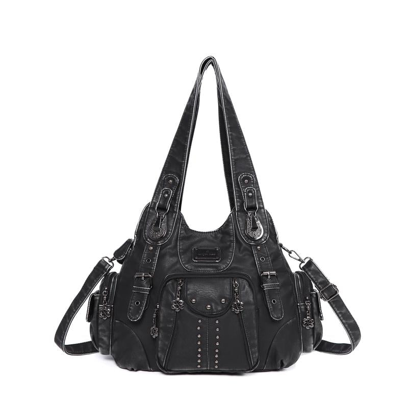 Angel Kiss Purses for Women Soft PU Leather Large Hobo Bags for Women Shoulder Bag Springtok