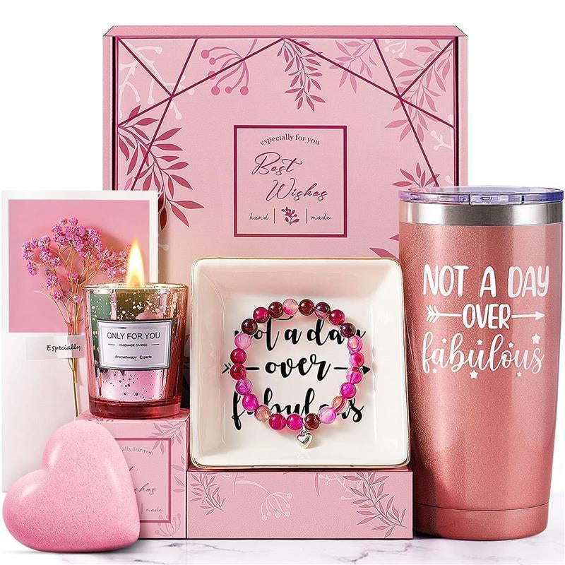 Gifts Basket for Women - New Year, Birthday and Valentines Day Gift Box Set