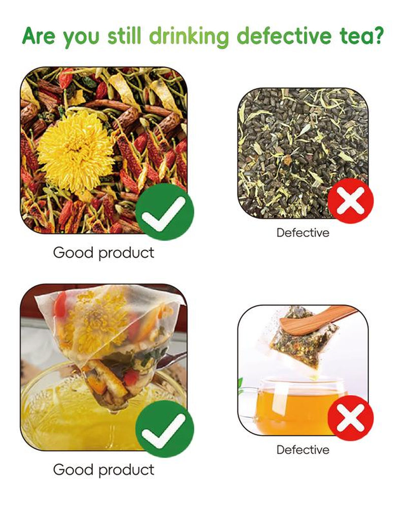 Goji Berry Chrysanthemum Tea - Dandelion 100% Natural Health Ingredients Tea Drink 150G